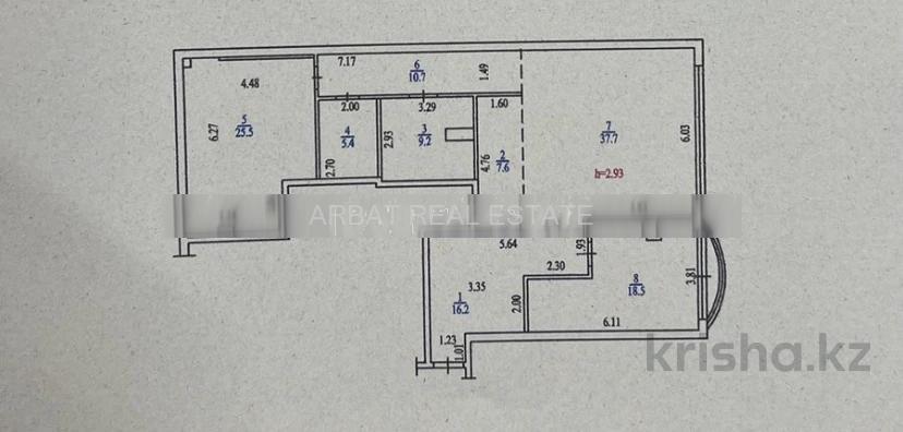 Фото Квартира, 3 комн, 130.8 м², 2/6 эт., 2014 г.п.